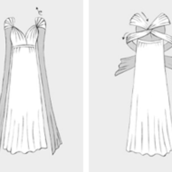 Royal Blue Multi Style Midi Dress - Picture 8 of 9